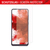 Displex Panzerglas (10H, 2D) für Samsung Galaxy A34, Eco-Montagerahmen, kratzer-resistent