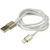 StarTech.com USBLTM1MWH cable de conector Lightning 1 m Blanco