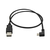 StarTech.com Micro USB Lade- und Sync-Kabel St/St - Links gewinkelt Micro-USB - 0,5m