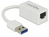 DeLOCK 65905 station d'accueil USB Type-A Blanc
