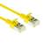 ACT DC7852 cable de red Amarillo 0,25 m Cat6a U/FTP (STP)