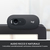 Logitech C505 Webcam HD - Videocamera USB Esterna 720p HD per Desktop o Laptop con Microfono a Lunga Portata, Compatibile con PC o Mac