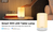 Gosund LB3 smart tafel/bed lamp 5V, 2A USB (inc voeding en kabel) touch bediening: kleure en lichtsterkte, Alexa and Google Home compatible Lampe de table intelligente Wi-Fi 6 W