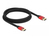 DeLOCK 85774 HDMI kábel 2 M HDMI A-típus (Standard) Fekete, Vörös