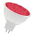 LED Colour MR16 GU5.3 12V 5.5W Red 40D