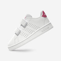 Baby Rip-tab Trainers Advantage - White/pink - UK 6C EU23