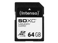 SD Card 64GB Intenso SDXC Class10