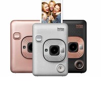 Fujifilm mini LiPlay EX D, Sofortbildkamera, stone white