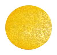 Durable Heavy Duty Adhesive Floor Marking Dot Circle Shape - 10 Pack - Yellow