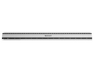 liniaal Westcott aluminium 40cm met anti slip