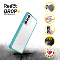 OtterBox React Samsung Galaxy S21 5G Sea Spray - clear/Niebieski - ProPack etui