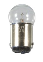 Bahnlampe 18x35mm Ba15d 28V 5W Kugelf. 40978
