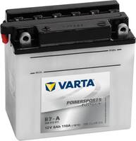 Varta Powersports Freshpack B7-A Motorrad Batterie (Akku) 508013011