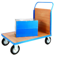 Platform Truck with Veneer Sides and Ends - Small Platform (1000 x 700 mm) - Single End