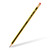 Noris® 122 Bleistift mit Radierertip Blisterkarte mit 3 Stck. HB