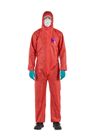 ANSELL ALPHA-TEC 1500 COVERALL RED MODEL 138 SIZE SML