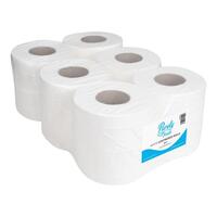 ValueX Centre Feed Roll 2 Ply 150m White Pack 6 PS1212