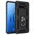 NALIA Ring Handy Hülle für Samsung Galaxy S10 Plus, 360 Grad Schutz Case Cover Schwarz