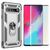 NALIA Case + Screen Protector compatible with Samsung Galaxy S10 5G, 9H Tempered Glass & 360 Degree Rotating Ring Cover, for Magnetic Car Mount, Hardcase & Silicone Bumper Back ...
