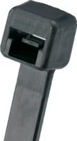 Kabelbinder, Nylon, (L x B) 122 x 4.8 mm, Bündel-Ø 1.5 bis 25 mm, schwarz, -60 b