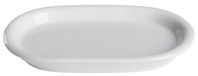 Mini-Porzellan Punct; 15.5x9.2x2 cm (LxBxH); weiß; 50 Stk/Pck
