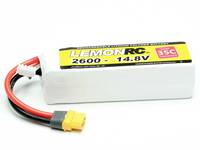 LemonRC Akkucsomag, LiPo 14.8 V 2600 mAh Cellaszám: 4 35 C Soft doboz XT60