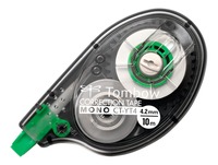 Tombow MONO YT4 Correction Tape Roller 4.2mmx10m White (Pack 10)
