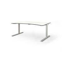 Free-form table, C-foot