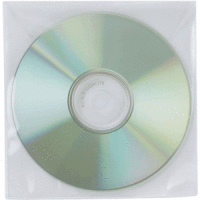 CD/DVD Hüllen PP transparent ungelocht VE=50 Stück