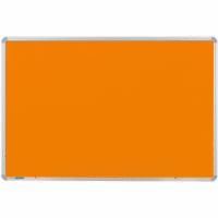Pinntafel Filz 1200x900mm orange