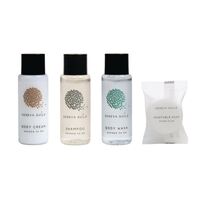 Geneva Guild Toiletries Welcome Pack - Shampoo / Body Wash / Body Cream / Soap