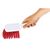 Jantex Hand Brush in Red Made of Plastic Tough Bristles 265 (L)mm