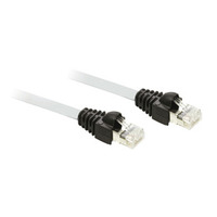 Ethernet Ansckluß-Kabel, STP-Kabel, gekreuzt, 5m