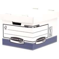 Fellowes Bankers Box System karton archiváló konténer standard, kék 10db/csomag (0026101)