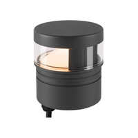 LED Leuchtenkopf M-POL S POLEHEAD, 180°, 10W, 2700K, 700lm, CRI 80, IP65, entblendet, anthrazit