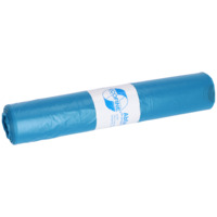 Müllsäcke DEISS ECOFINE aus LDPE/LLDPE 120 Liter, 700x1100 mm blau