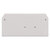 WAGO 279-330 2 x 52mm End and intermediate plate for 279 Series Light grey