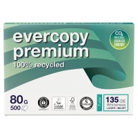 Evercopy Premium újrahasznosított papír, A4 80 g/m², feher, 5 x 500 lap