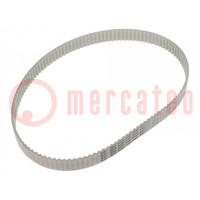 Timing belt; AT5; W: 10mm; H: 2.7mm; Lw: 750mm; Tooth height: 1.2mm