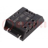 Relay: solid state; 30A; Uswitch: 48÷480VAC; 3-phase; -30÷80°C; SR3