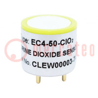 Sensor: gas; chlorine dioxide (ClO2); Range: 0÷50ppm