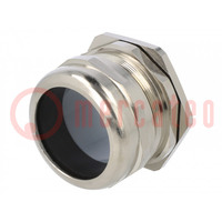 Cable gland; M63; 1.5; IP68; brass; Body plating: nickel; RRPL