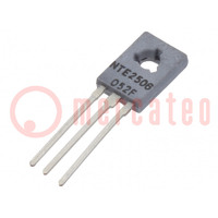 Transistor: NPN; bipolar; 115V; 0.4A; 5W; TO126