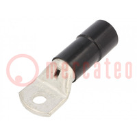 Terminale: occhiello con tubo; M12; Ø: 13mm; 185mm2; da crimpare