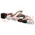 Cable for THB, Parrot hands free kit; Citroën,Mitsubishi