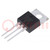 Diode: Schottky rectifying; THT; 100V; 30A; TO220AB; tube