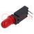 LED; in behuizing; rood; 5mm; Aant.diod: 1; 20mA; 60°; 4÷10mcd