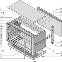 SCHROFF Komplettgehäuse, EMV-geschirmt - PROPAC PRO GEH.3HE 42TE 326T