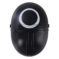 Masque noir cercle