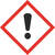 GHS-Gefahrensymbol 07 Ausrufezeichen, 2,5 x 2,5 cm,15 Stk, selbstklebende PVC-Fo